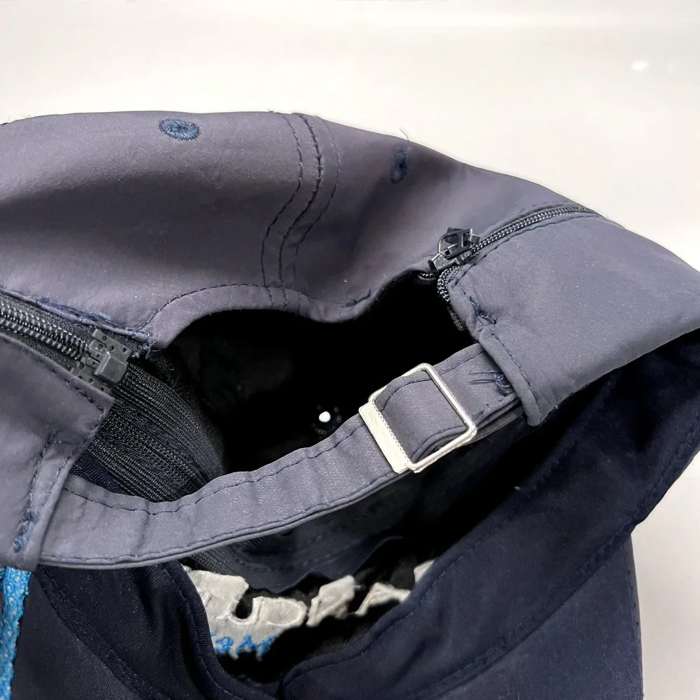 Cancun Mexico Hat Cap Blue 5 Panel Zip Outdoor‎ Adult Strap Back Lightweight